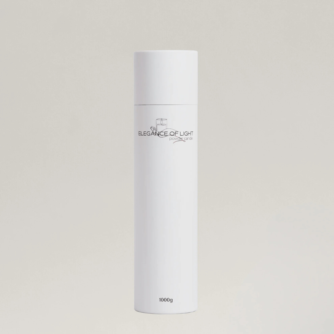 Luxe poederkaars met lange brandduur