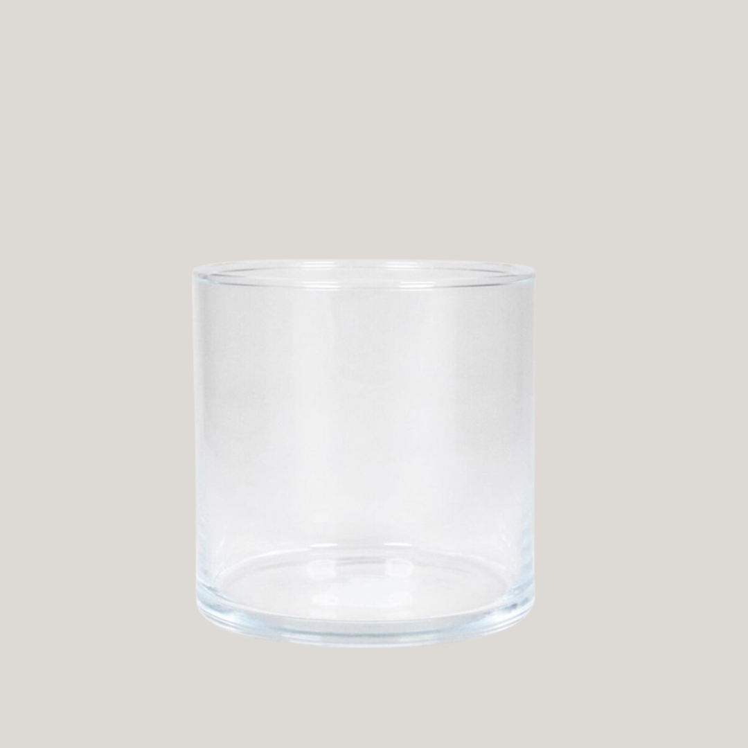 Windlicht glas voor poederkaars